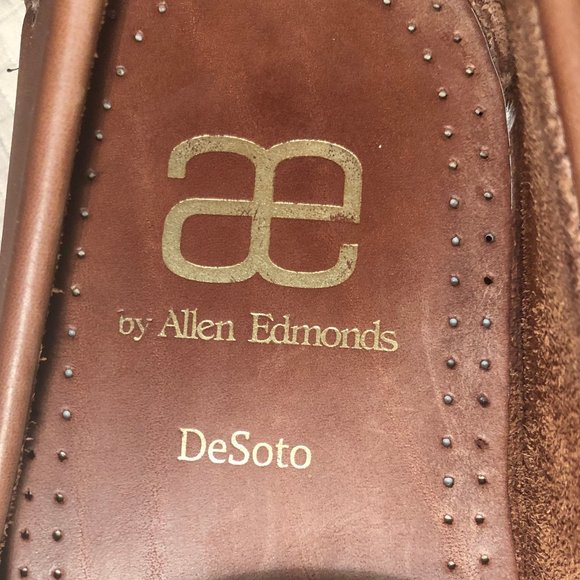Allen edmonds De soto Men leather slip-on loafers, main image 9